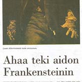 Allakka - Ahaa teki aidon Frankensteinin